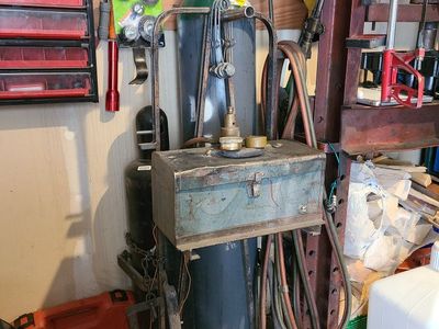 oxygen acetylene cutting torch