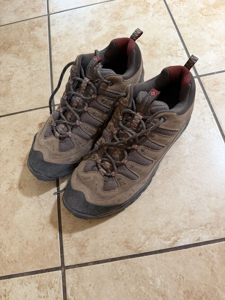 Gently Used Columbia Hiking Shoes Size 11.5
