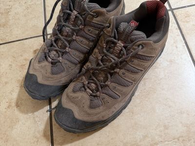 Gently Used Columbia Hiking Shoes Size 11.5