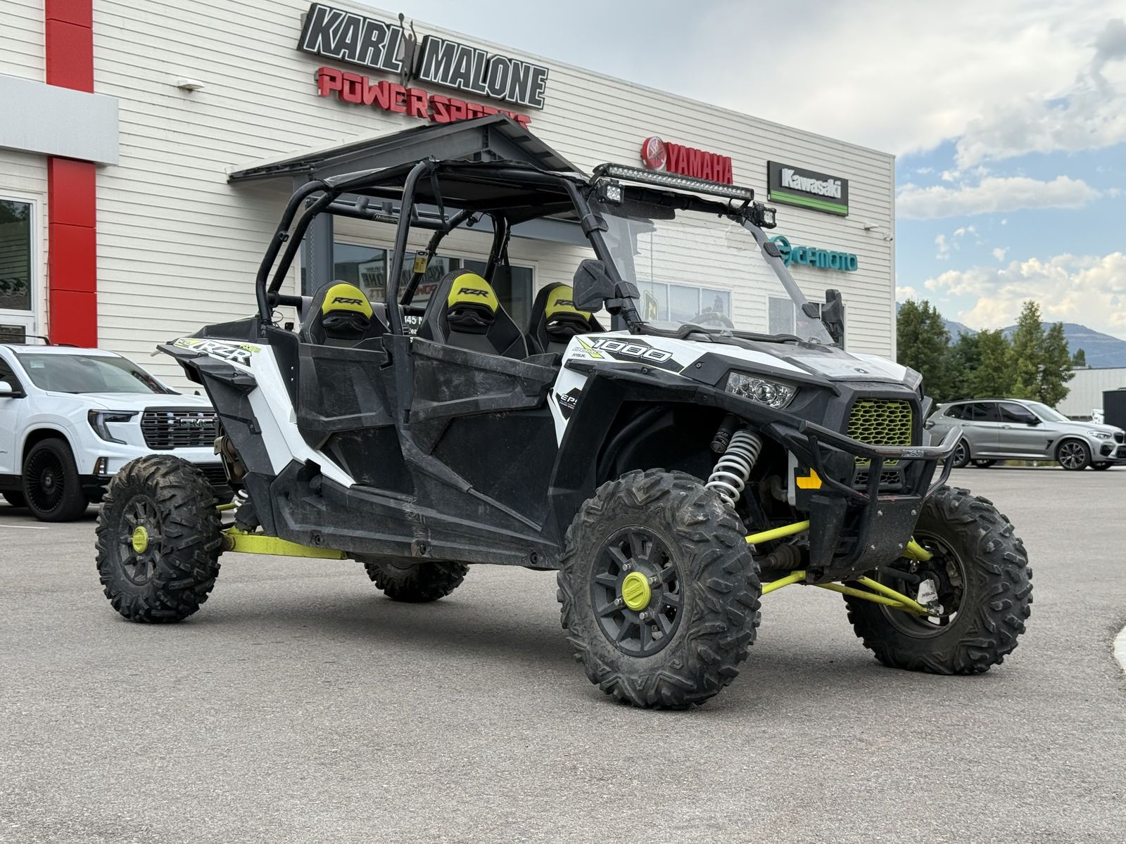 2018 POLARIS RZR XP 4 1000 EPS White Lightning - U