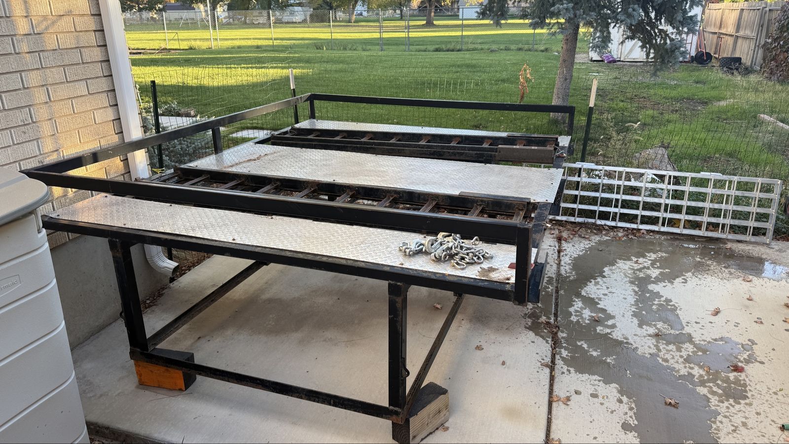 Truck bed atv rack