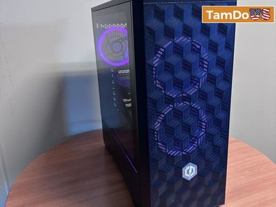 CyberPowerPC Gaming Desktop, AMD Ryzen 3 4100, 8GB DDR4, 500GB SSD, GTX 1650 4GB