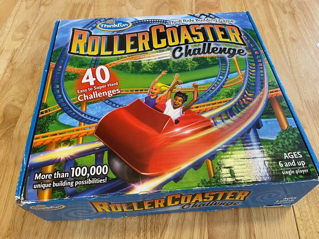 ThinkFun RollerCoaster Challenge Thrill Ride Building Game & STEM Toy