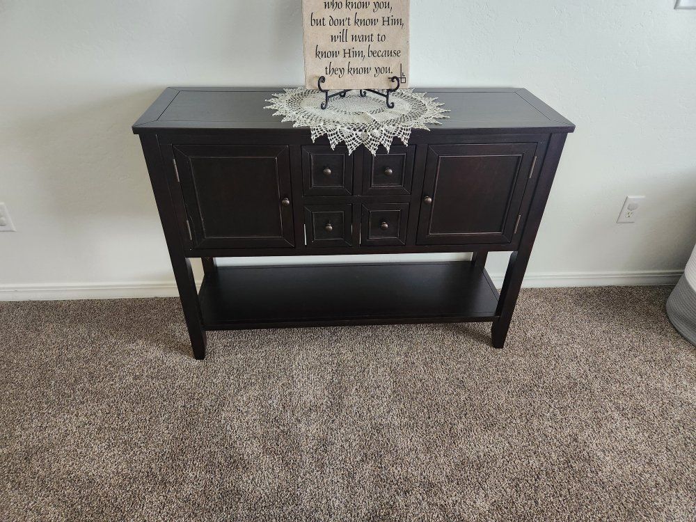 Merax Side Table Expresso
