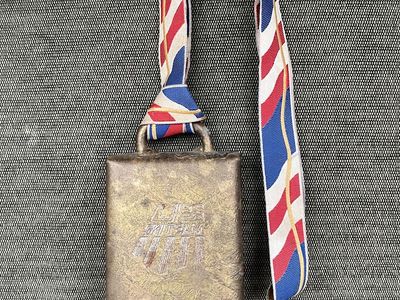Olympic Cowbell for the US. Ski Team-Vintage