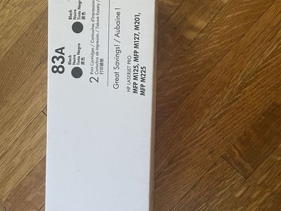 One HP laser jet pro cartridge