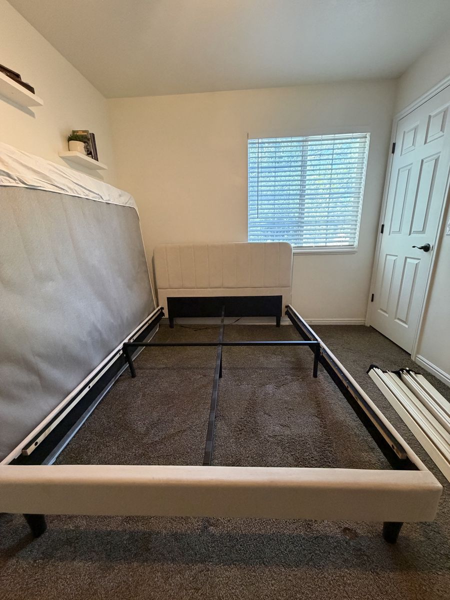 Queen bed frame