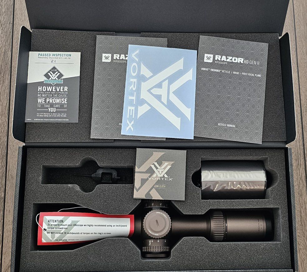 Vortex Razor Gen II 4.5-27x56 Tremor 3