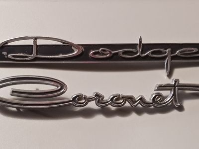1965 dodge coronet emblems