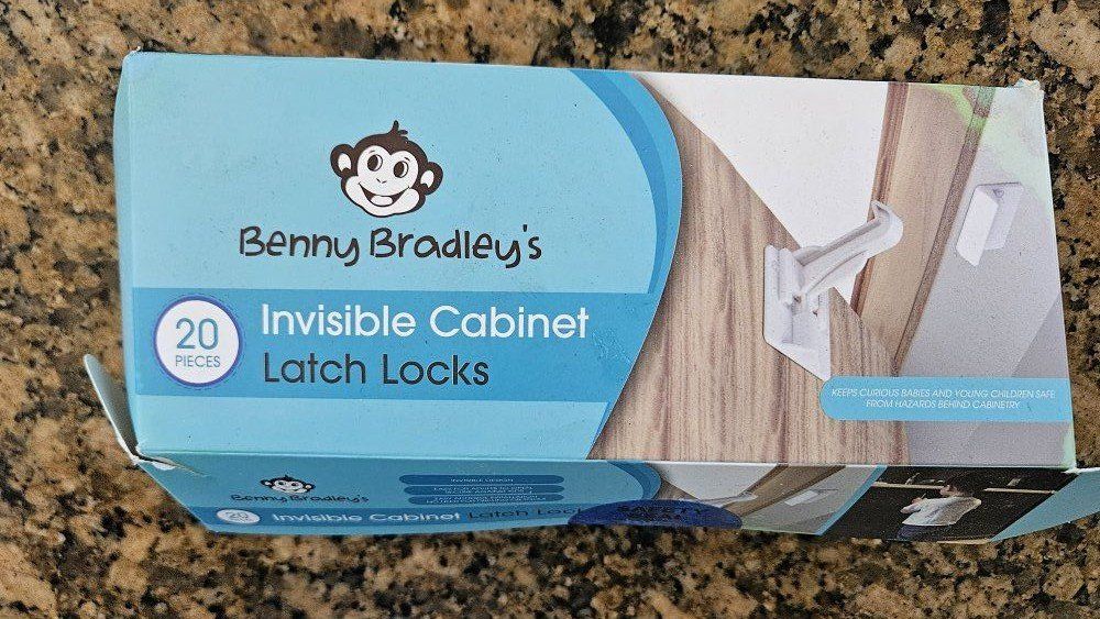 Invisible Cabinet Latch Locks