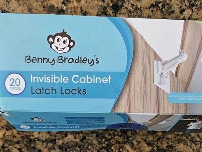 Invisible Cabinet Latch Locks