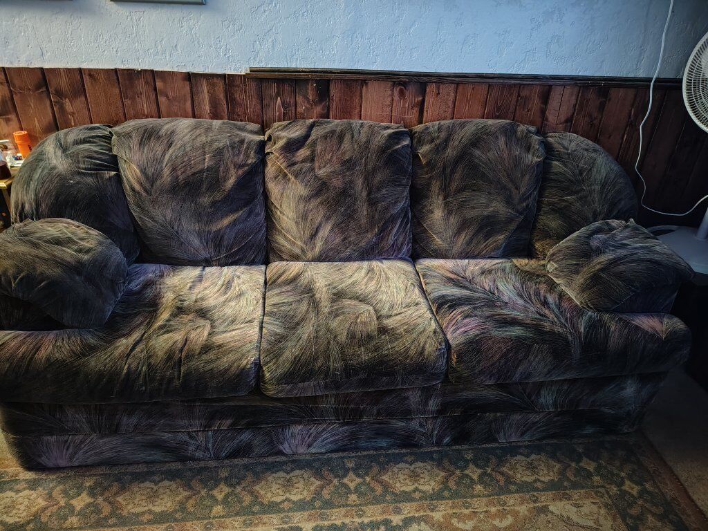 love seat and couch