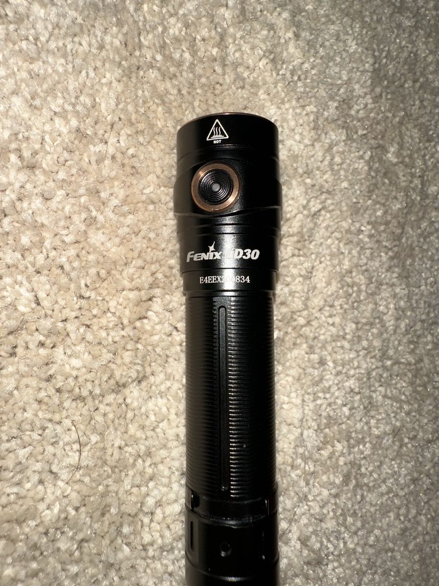 Fenix LD30 Compact Outdoor LED Flashlight - Black