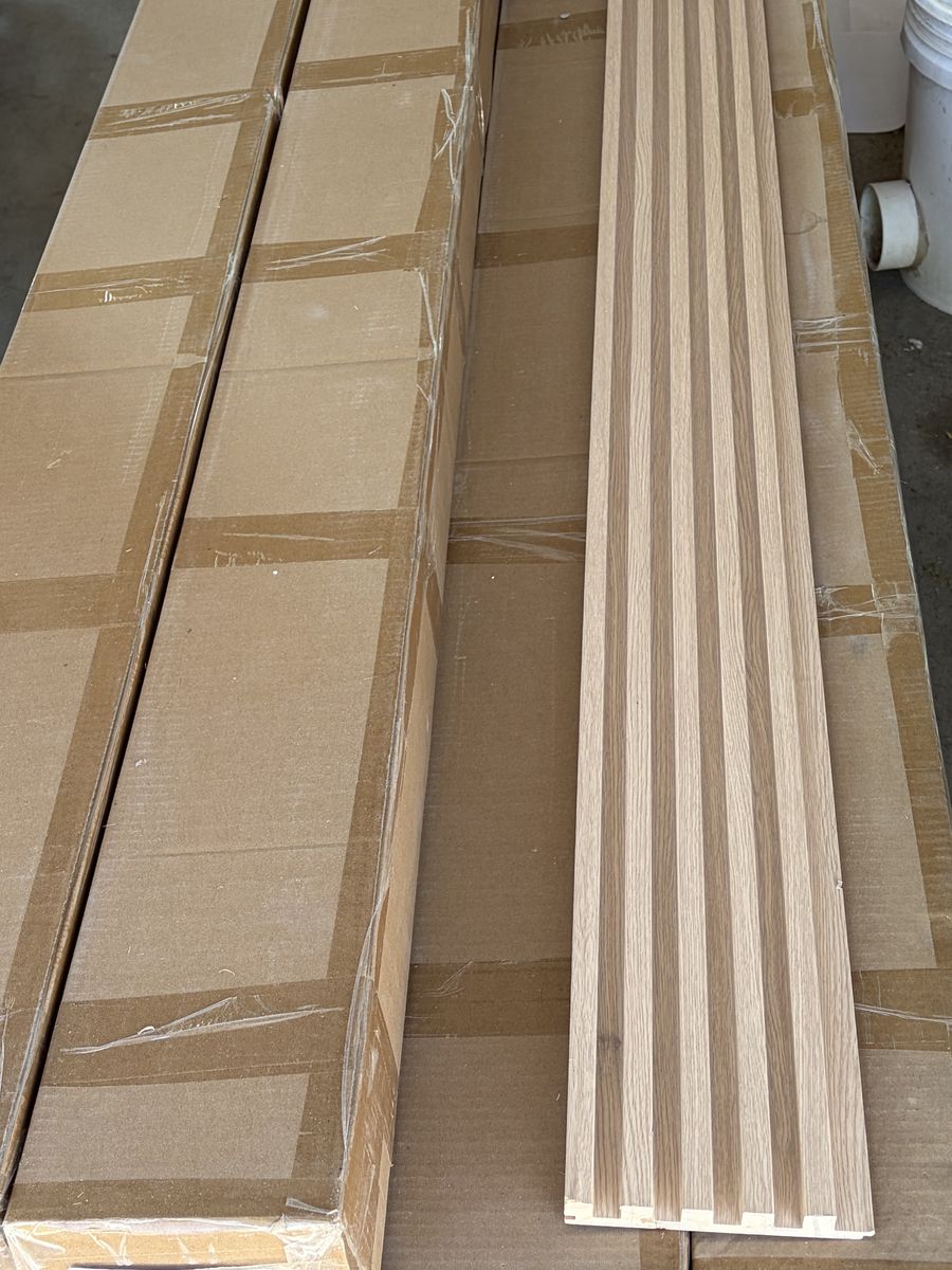 Fluted Interior Wood Panelling - Oak