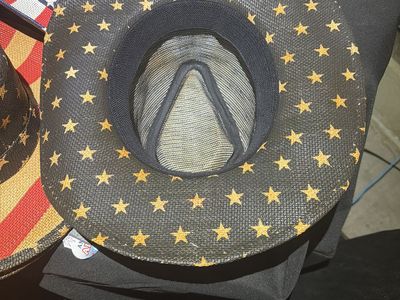 America 250 patriotic cowboy hat five to choose from only $15 each OR 3 FOR 40.00