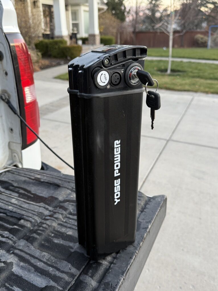 Ebike Battery 48V Lithium Ion Rechargeable