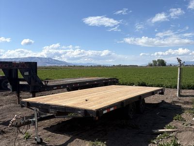 17x8 flatbed trailer
