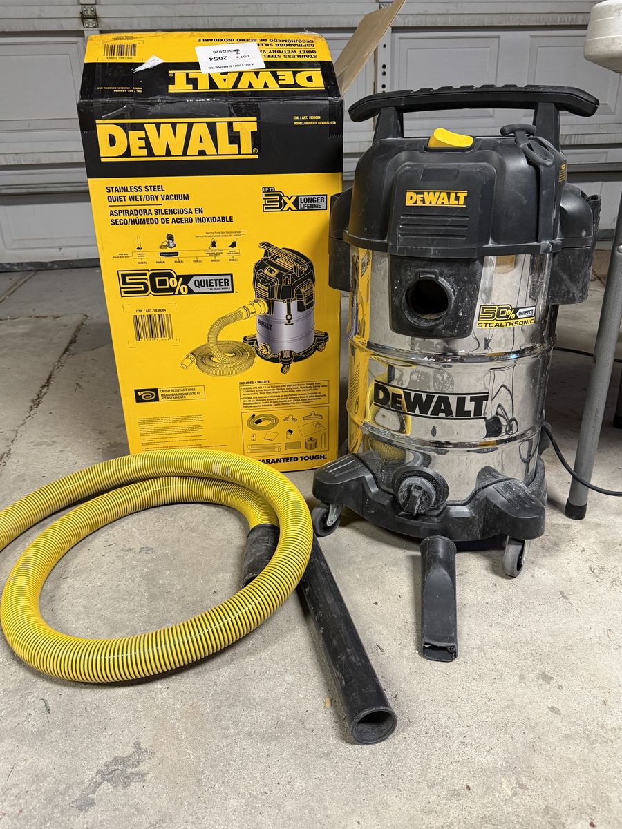 Dewalt wet/dry vacuum