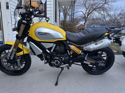 2018 Ducati Scrambler 1100 with 5900 miles like new