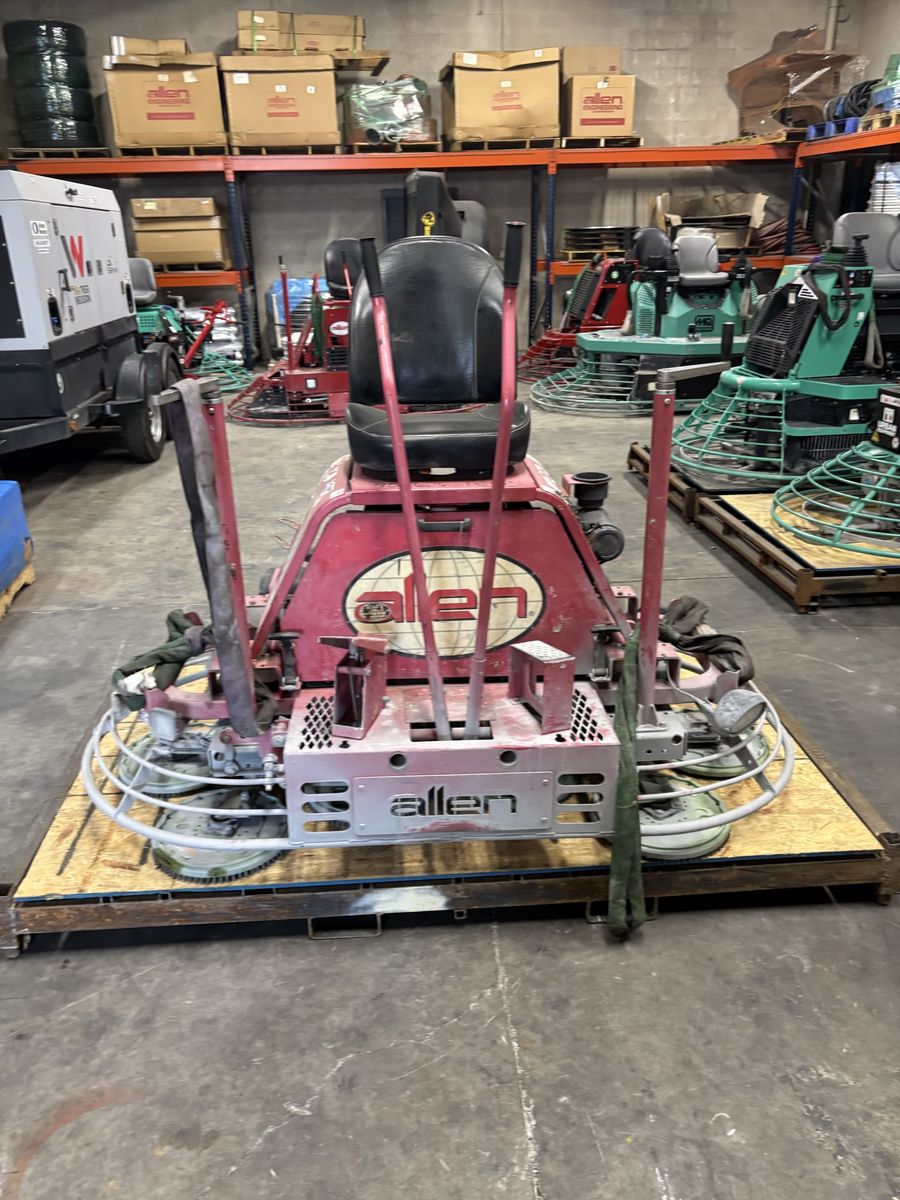 6 ft ride on concrete trowel