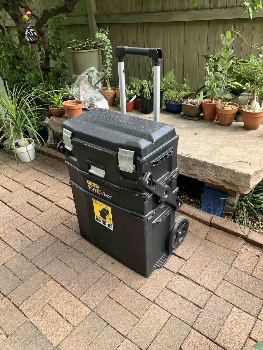 Stanley FatMax Portable Toolbox (Wheels, Extendable Handle)