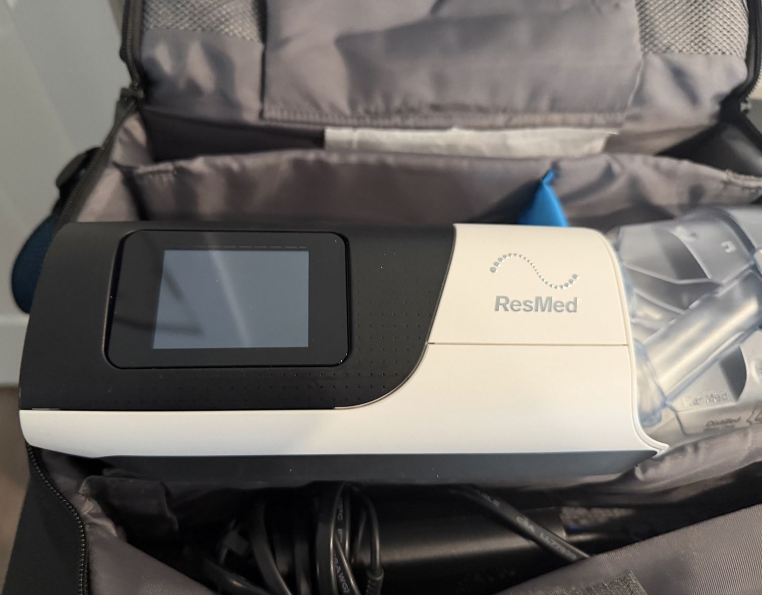ResMed AirSence 11 CPAP Machine with Travel Bag and Heated Tubing, 