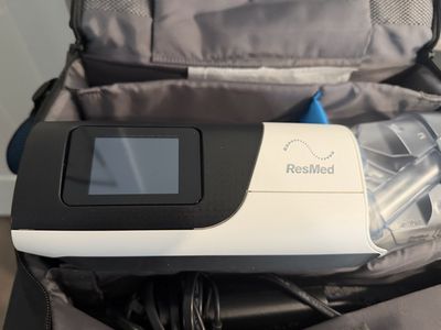 ResMed AirSence 11 CPAP Machine with Travel Bag and Heated Tubing,