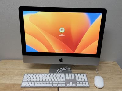 2017 iMac 21.5” 4K i5/8GB/250GB SSD Ventura