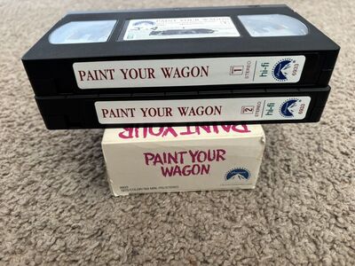 Vintage VHS Paint Your Wagon Clint Eastwood