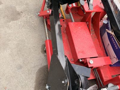 Red Mini Trencher Excavator Ditch Witch with Bucket