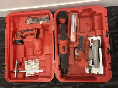 Milwaukee Sawzall, Circular Saw and Light bundle