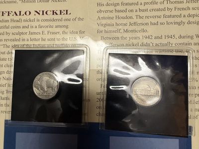 The Us Five Cents Type Set