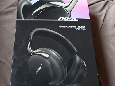 New- Bose Quietcomfort Ultra Gen 2 noise canceling bluetooth headphones