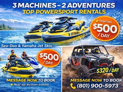 Sea Doo, Jet Ski, Waverunner for RENT