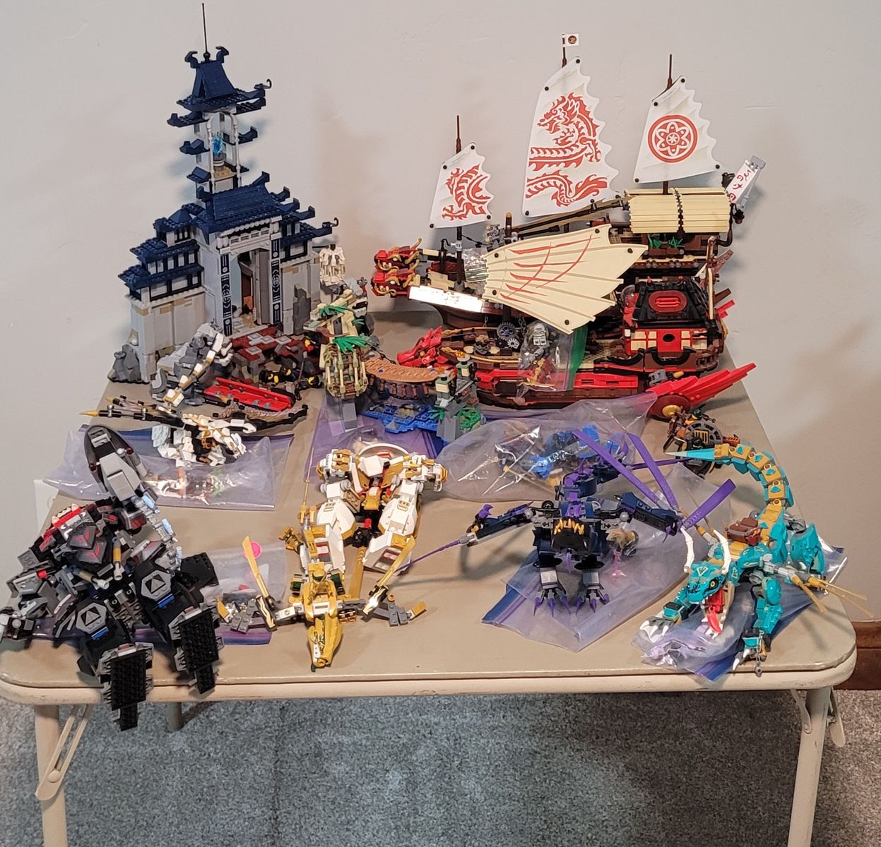 Lego Ninjago sets-prices in the description