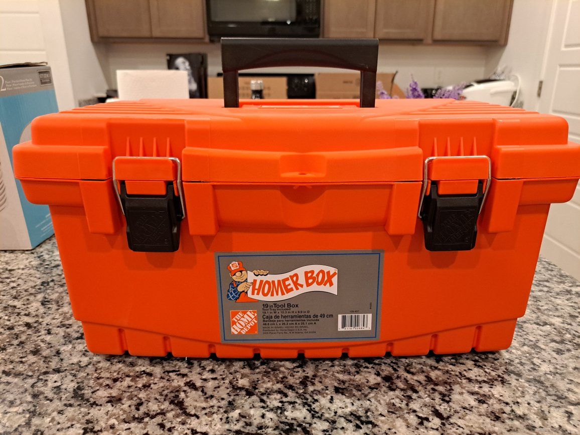 Home Depot tool box