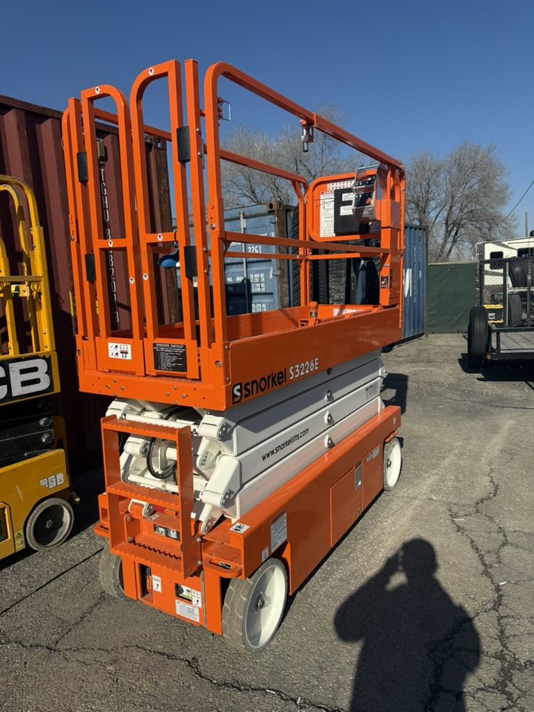 Electric Scissor Lifts for Rent, 19 foot and 26 foot. 32 Inches wide