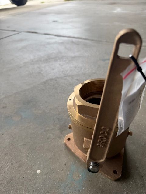 Groco 3 “ Bronze Flanged Seacock BV-3000 New