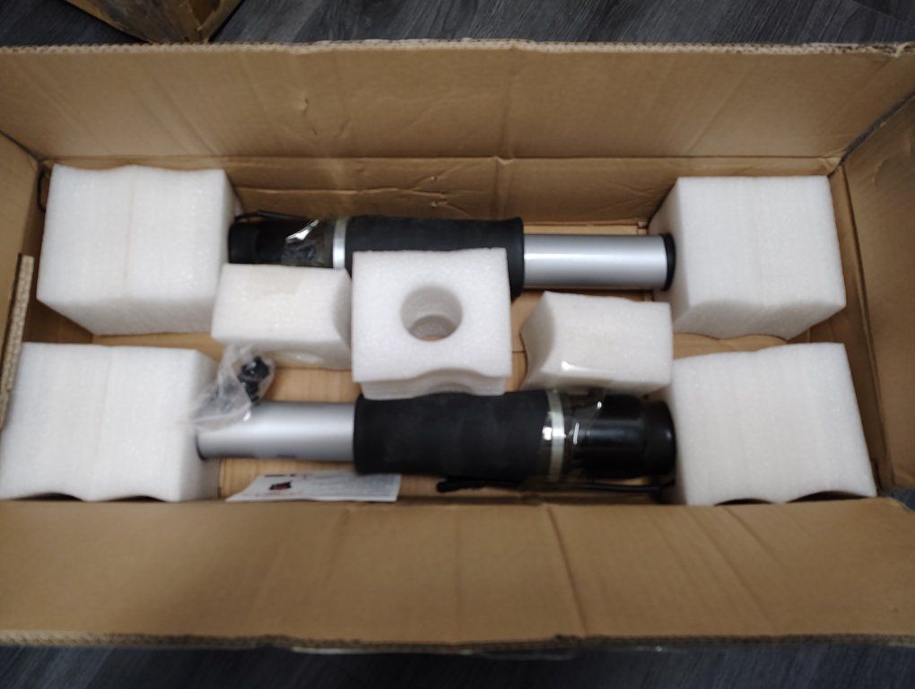 Rear Air Shock Absorber Strut, 2-Pieces