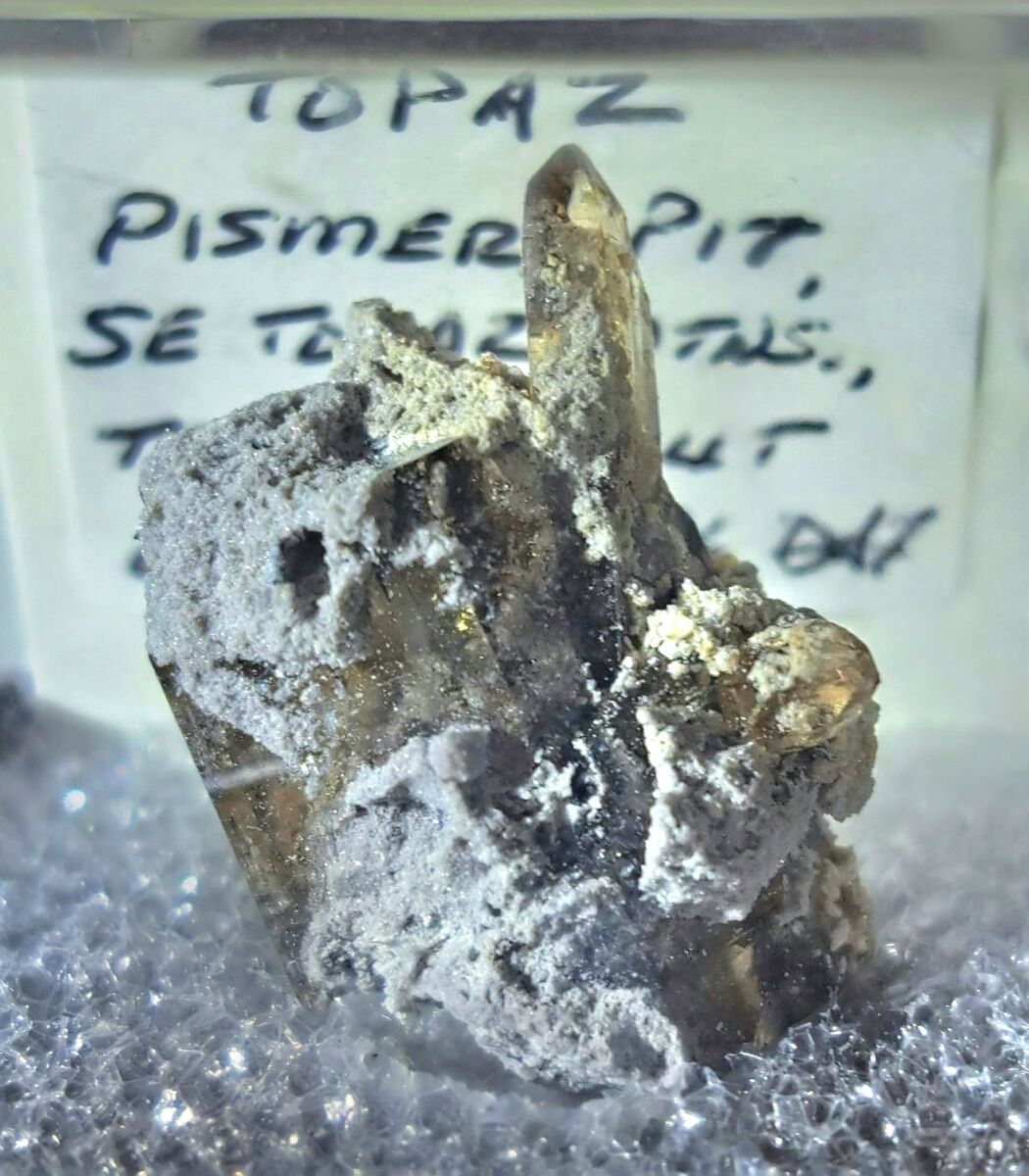 Topaz In Matrix From Pismer Pit UT - 14 Grams