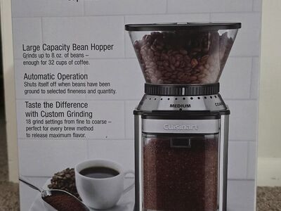 Cuisinart Coffee Grinder.