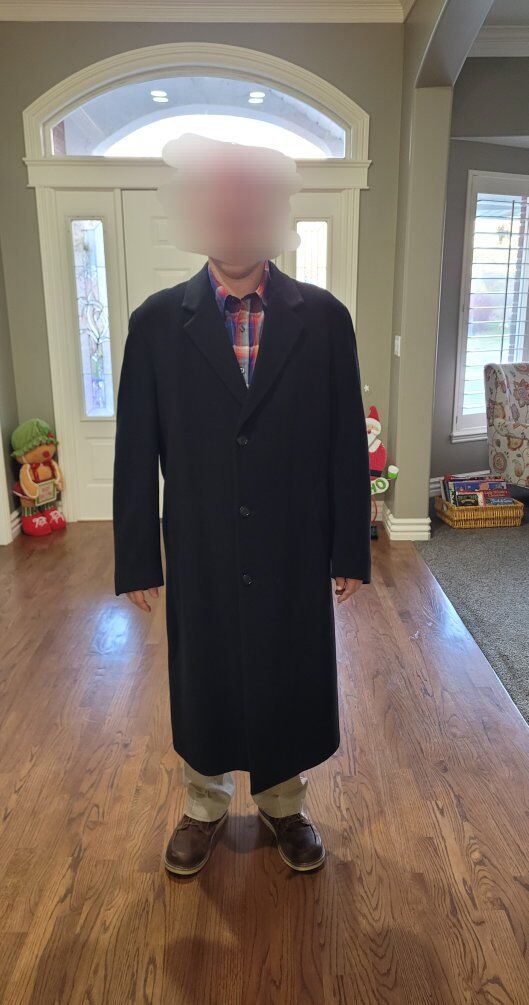 Jos. A. Bank Traditional Fit Long Topcoat