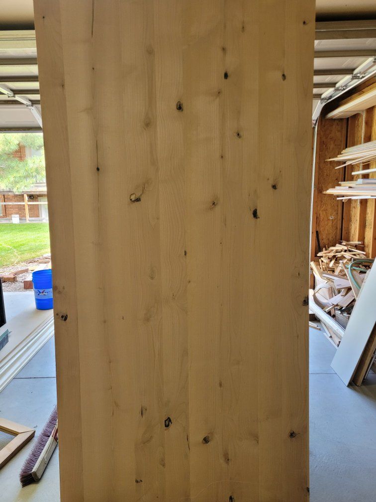 1/4" x 4 x 8 alder ply