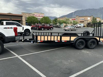 BRAND NEW 2026 18’ HEAVY DUTY TANDEM AXLE TRAILER – FULLY LOADED