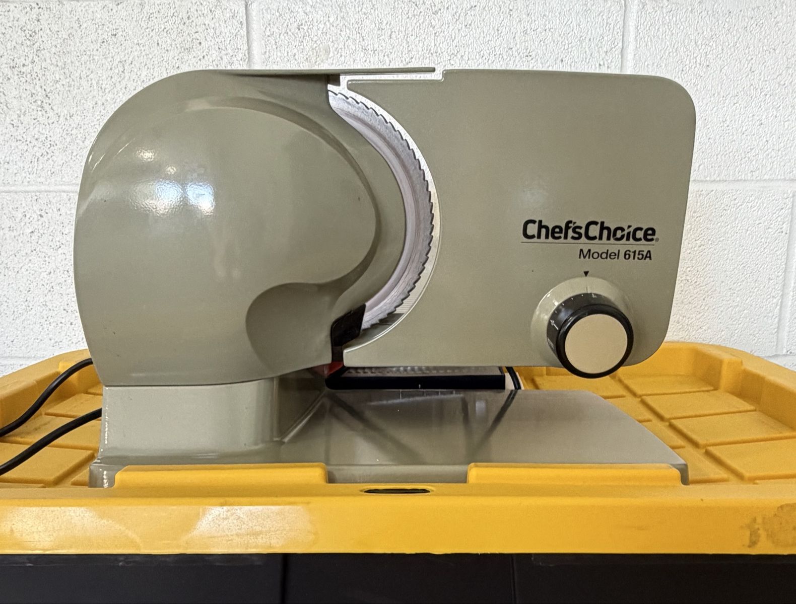 Chef’sChoice 615A Electric Meat Slicer Bundle – Extra Deli Blade Included