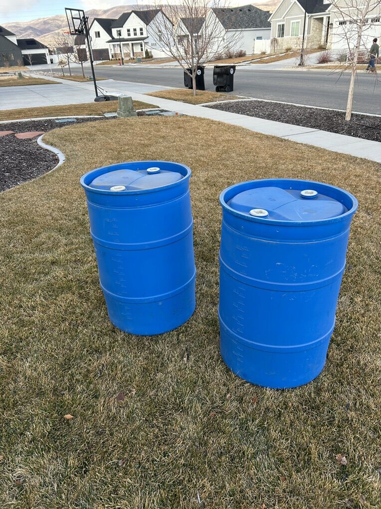 Water Storage Barrels