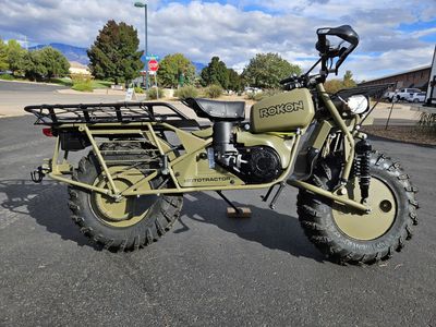 New 2025 Rokon Mototractor AWD Motorcycle! Olive Drab Color!