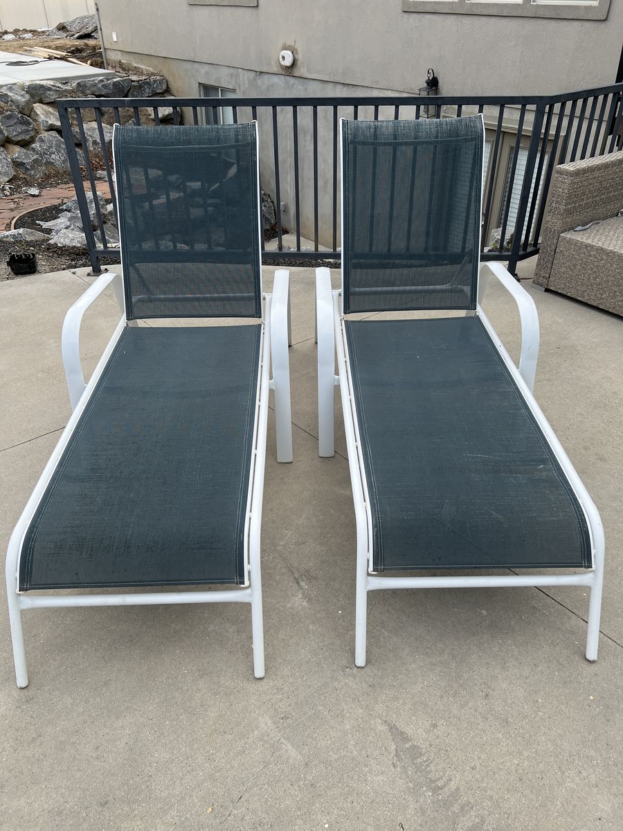 2 Lounge Chairs - $50 for Both