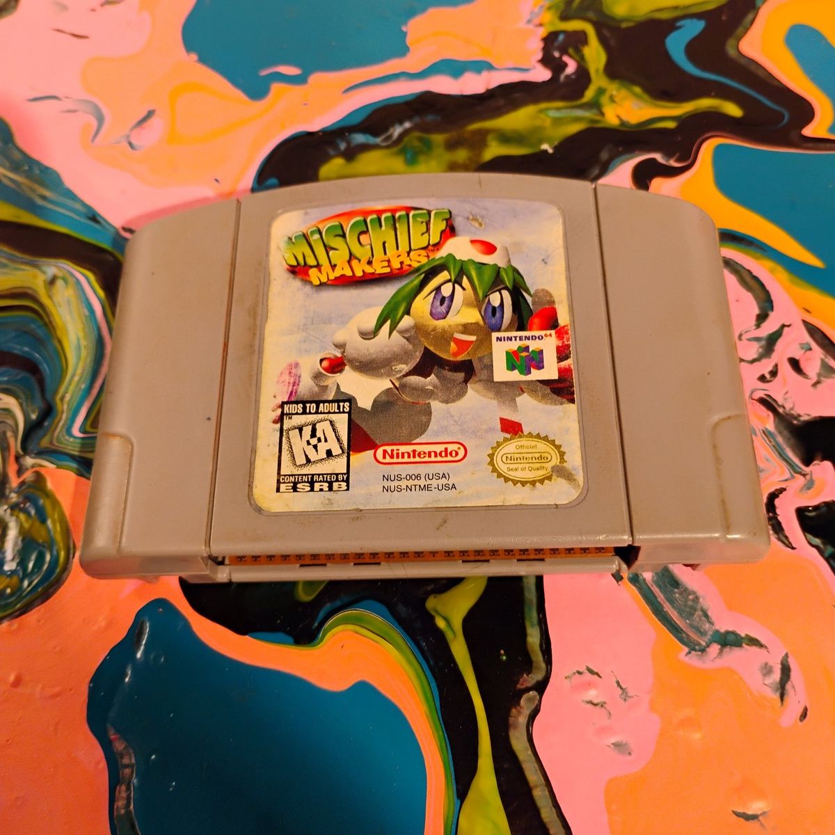 Nintendo 64 Mischief Makers Game