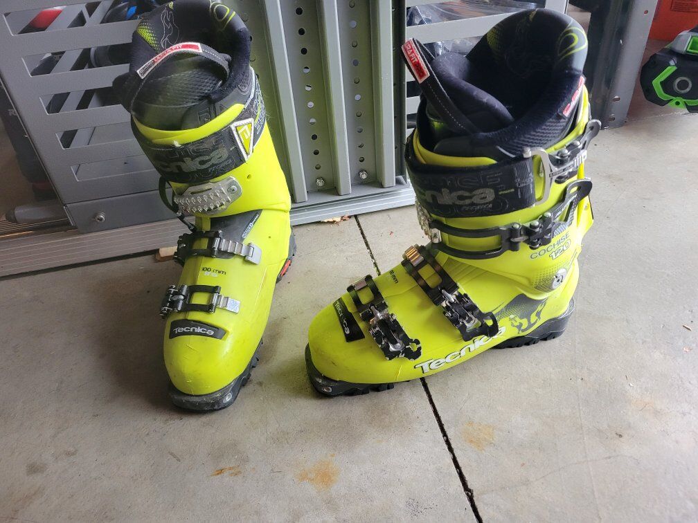 technica Cochise ski boots 120, mondo 27.5